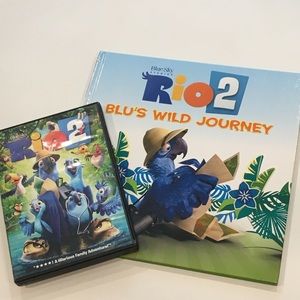 Rio 2 Blu’s Wild Journey DVD & Book Set